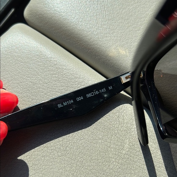 Saint Laurent Black Sunglasses with Case